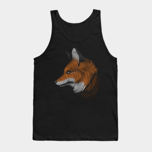 Fox lines Tank Top